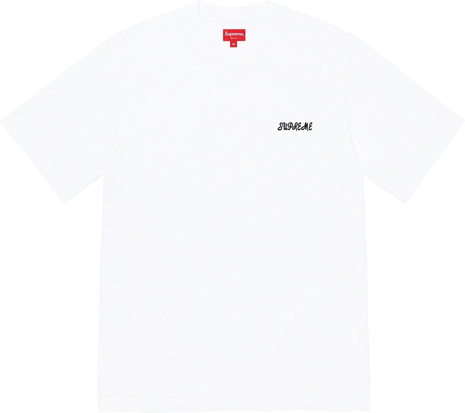 Washed Script S/S Top view 21